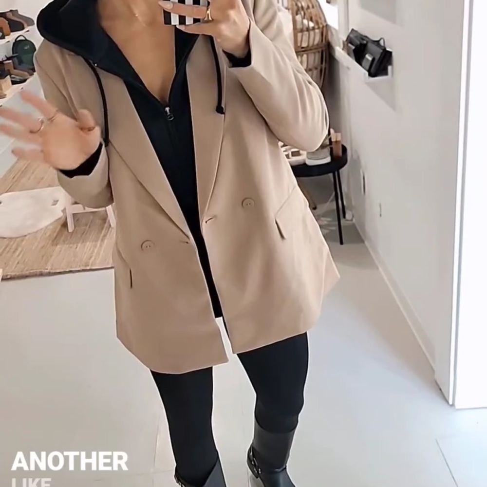RD style double breasted blazer size small